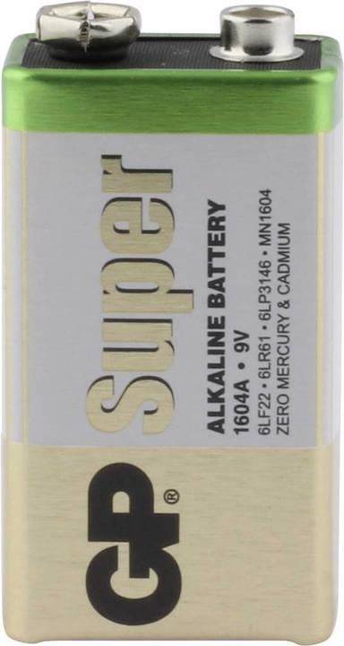 Immagine prodotto GP Batteries Batteria 9 V Batterie super alcaline 9V, 8er (1 pz., 9V Block)