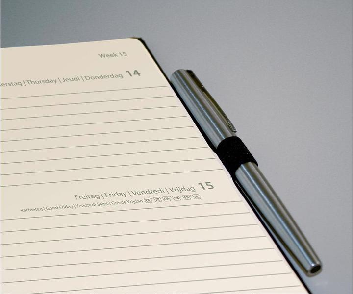 Immagine prodotto Sigel Agenda settimanale Conceptum 2022, 10,8 x 15,1 x 1,9 cm, rosso (A6, Copertina rigida, Tedesco, Francese, Inglese, Olandese)