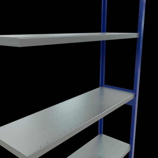 Produktbild Schulte Lagertechnik Stecksystem Anbauregal MULTIplus250 mit Längenriegel