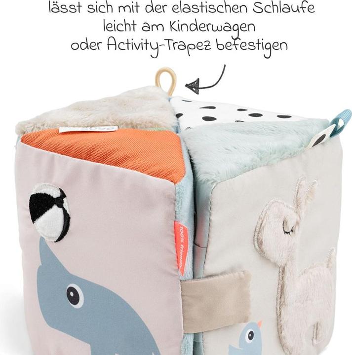 Produktbild Done by Deer Ausklappbarer Würfel Deer friends Farbmix