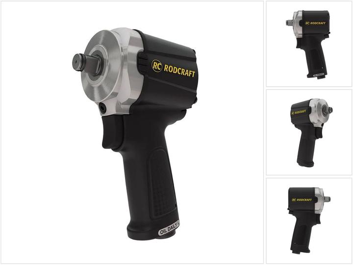 Actual product image Rodcraft RC2203 Impact wrench 650 Nm 1/2" ( 8951000387 ) Solo 1/4" connection thread (Air blast)