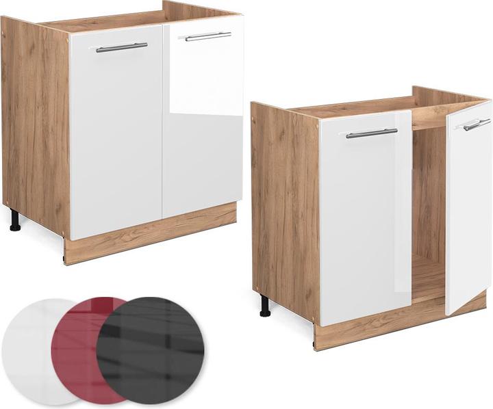Actual product image Vicco Spülenunterschrank Fame-Line (80 x 60 x 81.5 cm)