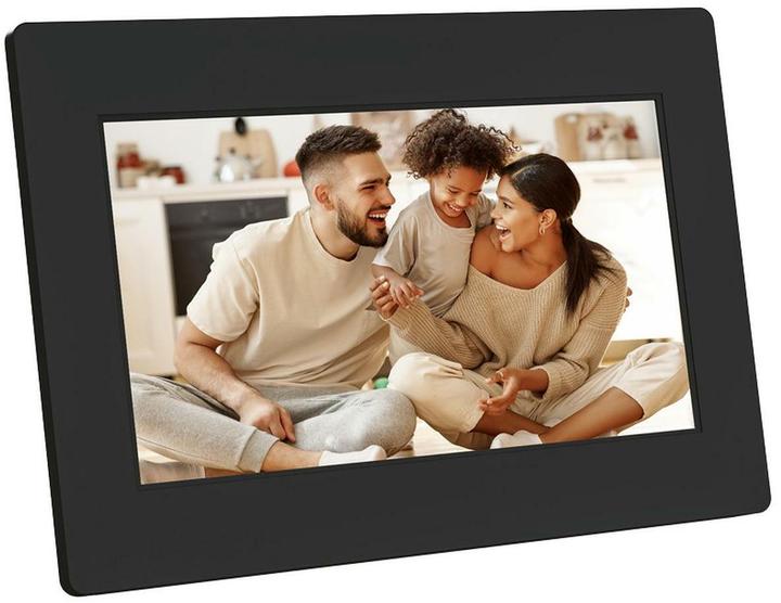Produktbild AGFAPHOTO Agfa Photo APF700WIFI Connected Digital Photo Frame 7 black (7", 1024 x 600 Pixel)