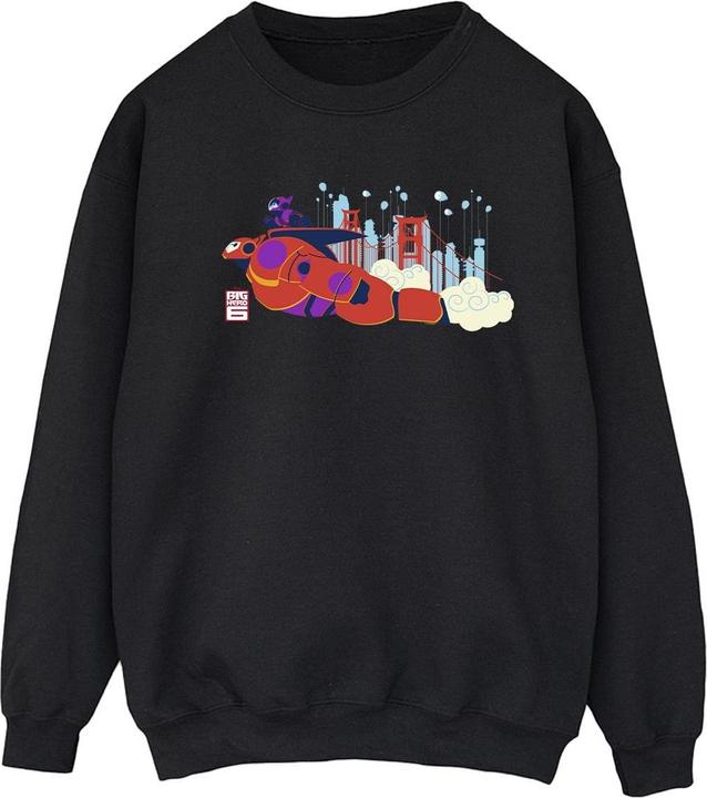 Disney Big Hero 6 Baymax Hiro Bridge Sweatshirt (S)