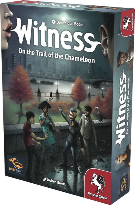 Image du produit Pegasus Witness - On the Trail of the Chameleon (Deep Print Games) (English Edition) (Anglais)