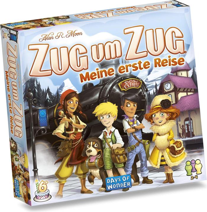 Asmodée Zug um Zug Meine erste Reise (Deutsch)