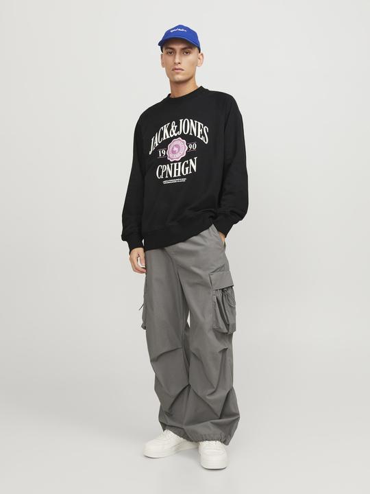Actual product image Jack & Jones Printed sweatshirt with round neck Sweatshirt with round neck (S)