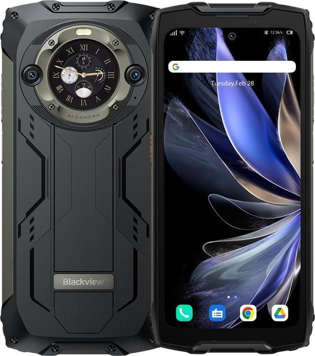 Produktbild Blackview Smartphone BV9300 Pro 15080 mAh 12/256 Czarny (256 GB, Schwarz, 6.70", Dual SIM)