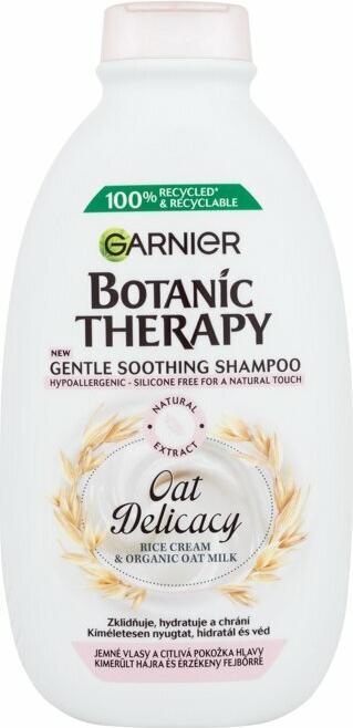 Image du produit Garnier Botanic Therapy Shampooing délicat à l'avoine 400ml - pour cheveux délicats (400 ml, Shampoing liquide)