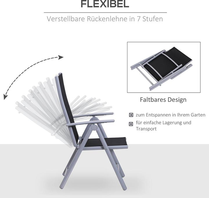 Produktbild Outsunny Sitzgarnitur Gartengarnitur Gartenmöbel (230 cm)
