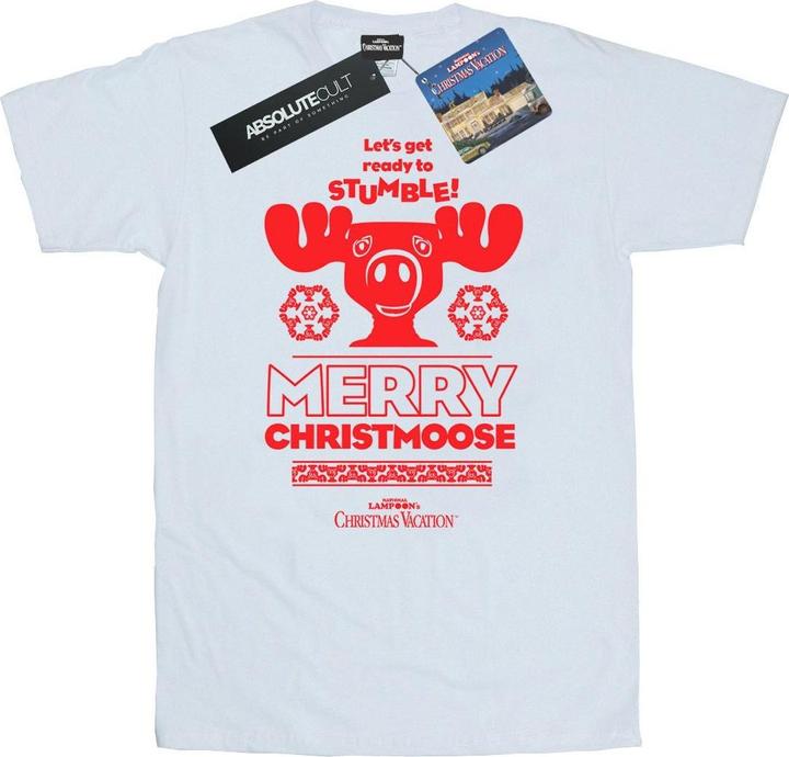 National Lampoon´s Vacation National Lampoon's Christmas Vacation Merry Christmoose TShirt (3XL)