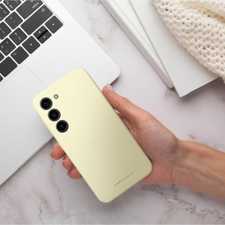 Actual product image Roar Back panel cover case CLOUD SKIN for SAMSUNG A35 5G Light Yellow (Samsung Galaxy A35)