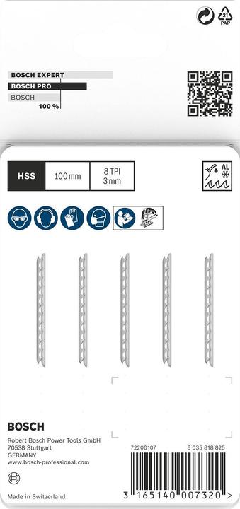 Produktbild Bosch Professional Zubehör PRO Alu curve T227D Stichsägeblatt, 100 mm