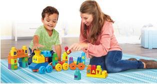Actual product image Mega Bloks ABC-Lernzug