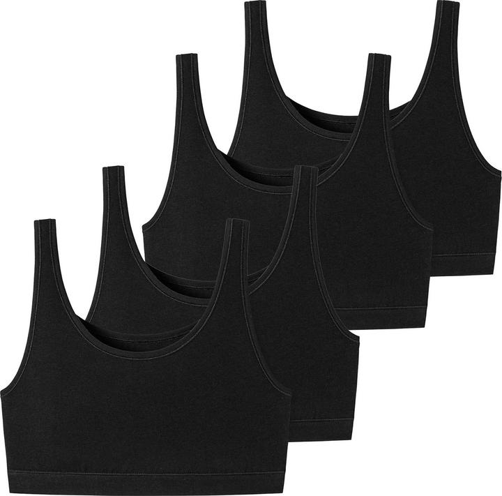 Schiesser Bustier 95/5 Organic Cotton (4er Pack)