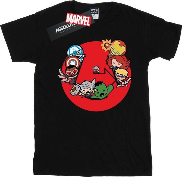 Kawaii Avengers Ready Steady War TShirt (XL)