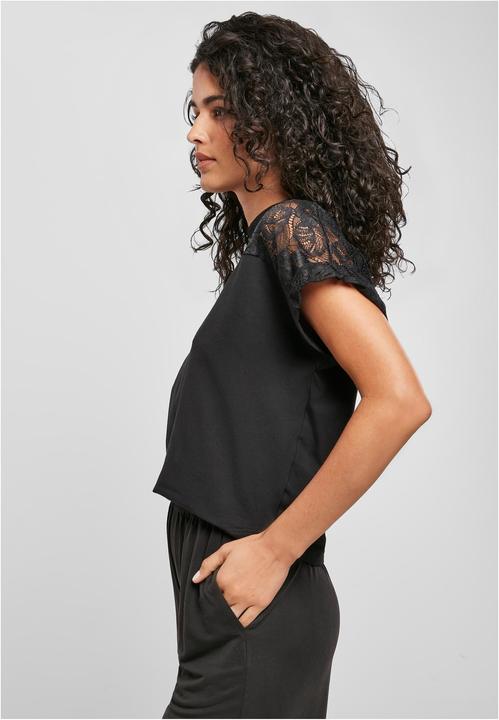 Immagine prodotto Urban Classics Tee corto da donna in pizzo oversize (XL)