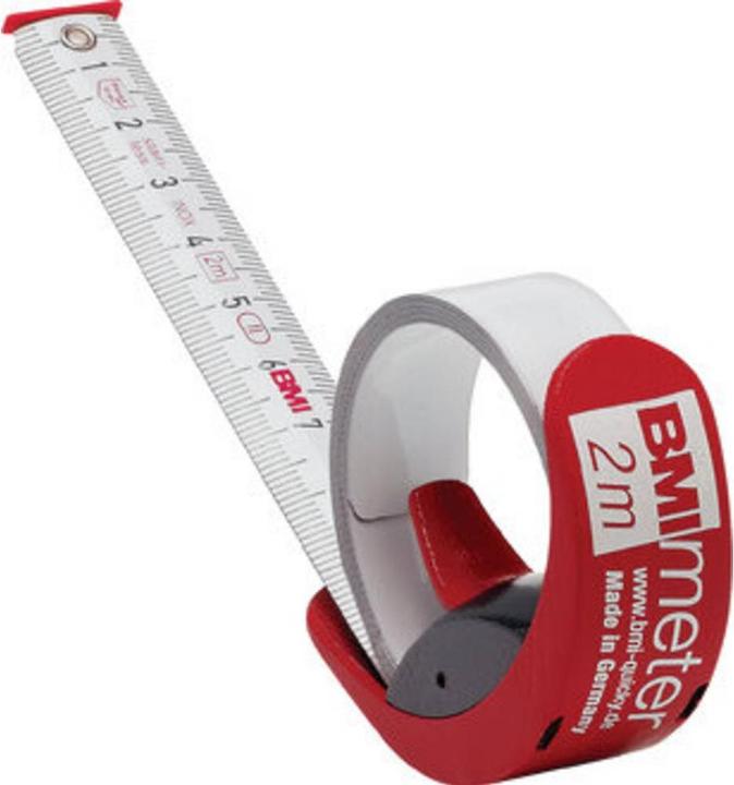 BMI Nastro di misura 2 m in acciaio inox eter 42 (2 m)