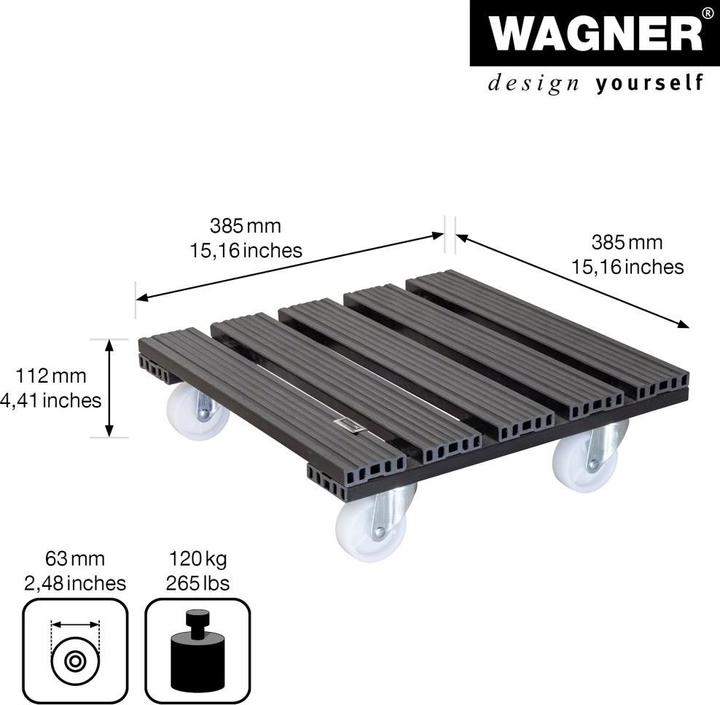 Actual product image Wagner System Plant Roller