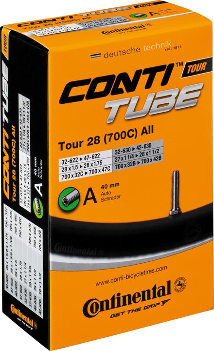Produktbild Continental Tour Standard (Schrader (AV), 28", 40 mm)