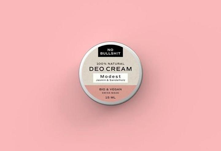 Produktbild NO BULLSH!T Deo Cream Modest (Crème, 15 ml)