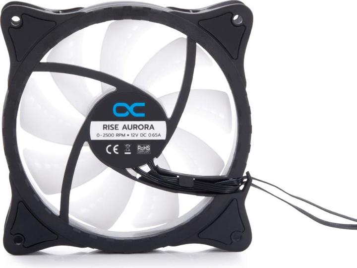 Actual product image Alphacool Rise Aurora PWM fan (120 mm, 1 x)