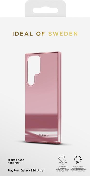 Produktbild iDeal Of Sweden Clear Case Mid - Mirror Rose Pink (Samsung Galaxy S24 Ultra)