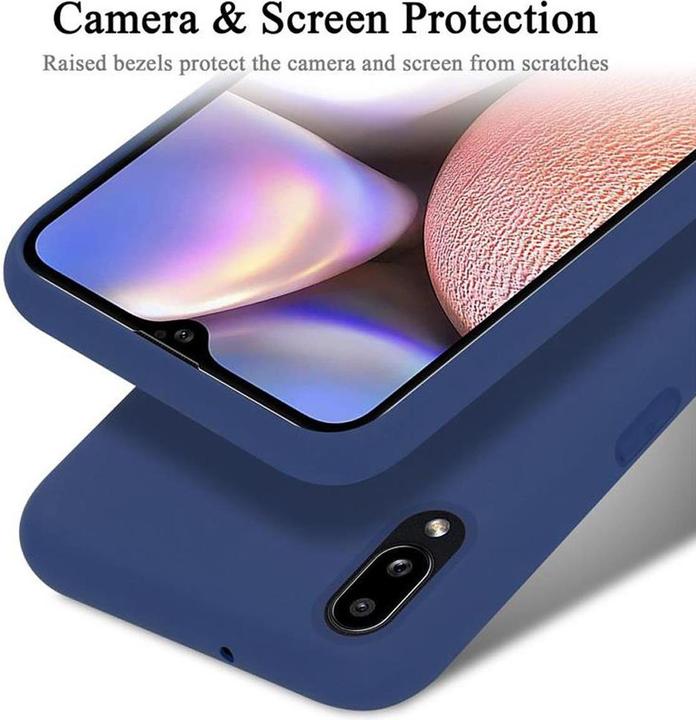 Actual product image Cadorabo TPU Liquid Silicone Case Cover (Samsung Galaxy M01s, Samsung Galaxy A10s)
