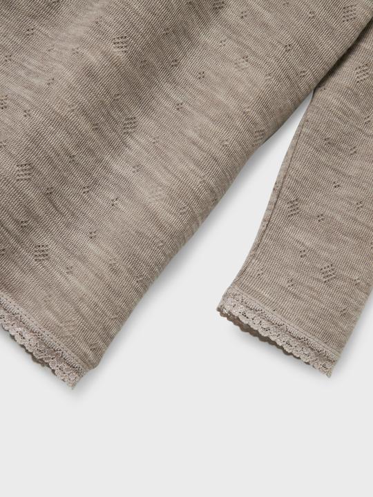 Actual product image Name it Nmfwang Wool Needle Ls Top Solid Noos (92)