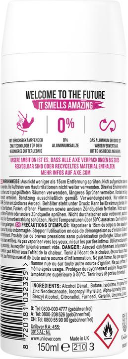 Actual product image AXE Anarchy (Spray, 150 ml)