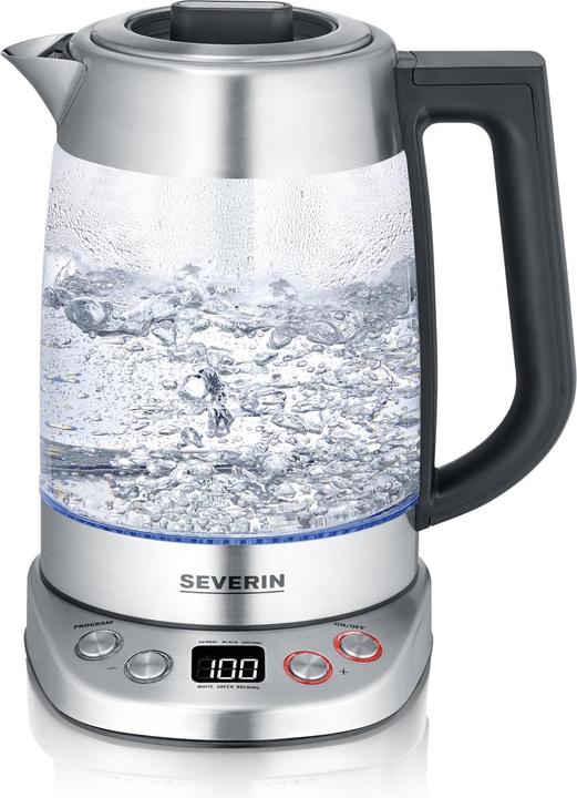 Severin WK 3480 Glas-Tee-/Wasserkocher Deluxe (1.70 l)
