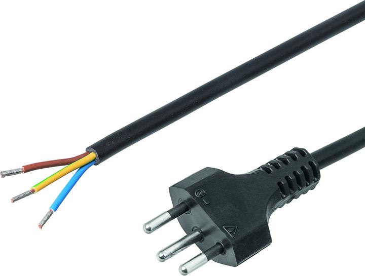 Steffen Anschlusskabel Td 3x1mm2 1.5m T12 sw (1.50 m)