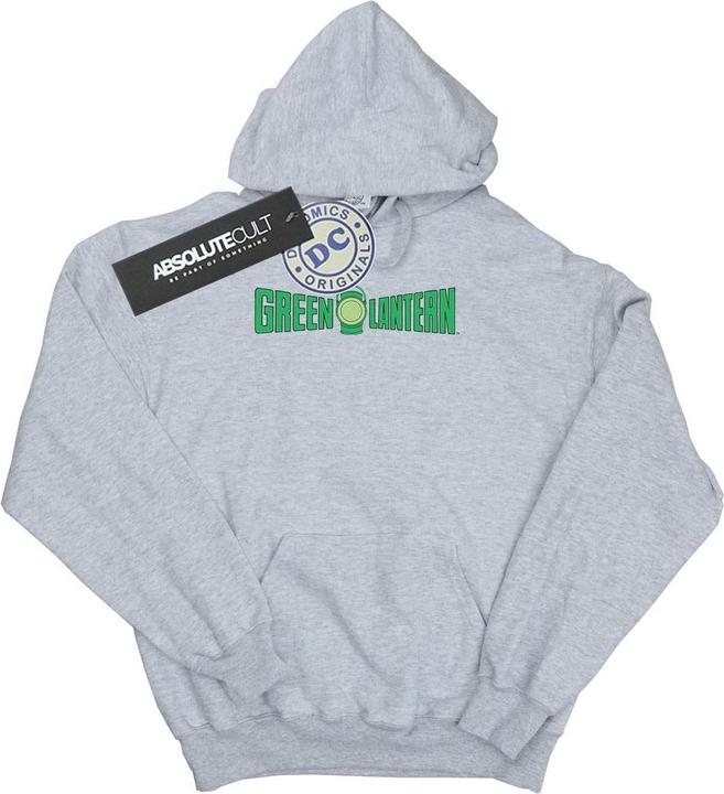Produktbild Green Lantern Text Logo Kapuzenpullover (L)