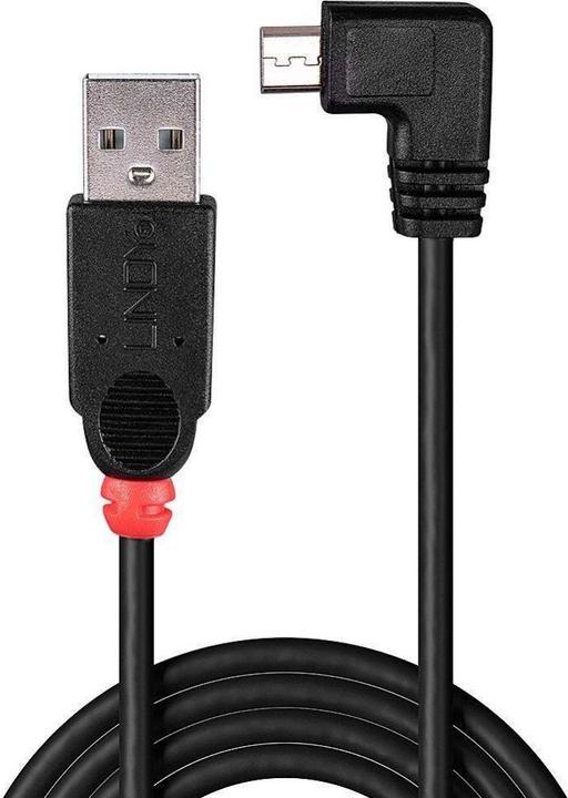 Produktbild Lindy USB Kabel gewinkelt (1 m, USB 2.0)