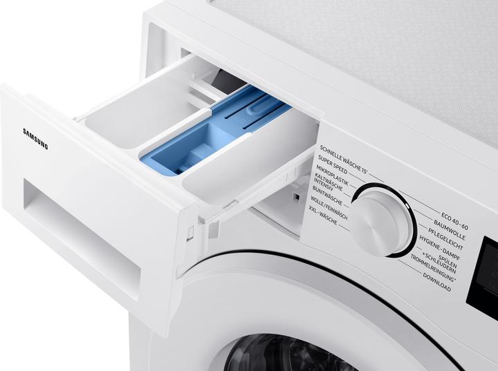 Produktbild Samsung WW5000D, Waschmaschine, 11 kg, EEK: A (-10%), mit Ecobubble™ und Hygiene-Dampf (11 kg, Links)