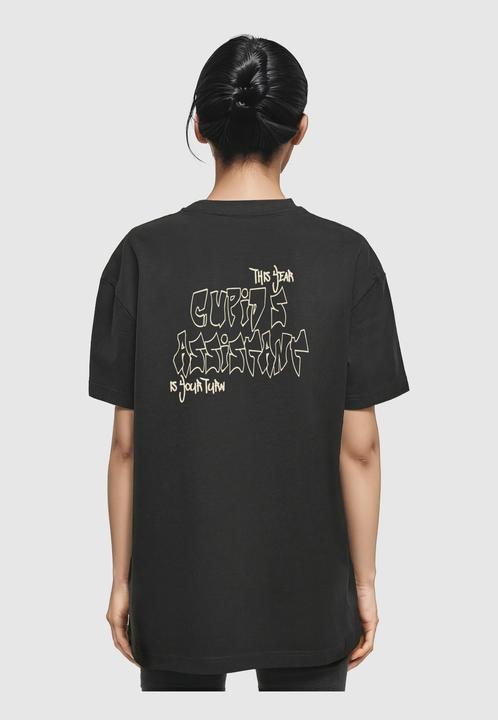 Actual product image Merchcode Ladies Cupid's Assistant Oversized Boyfriend Tee - 134283 (L)