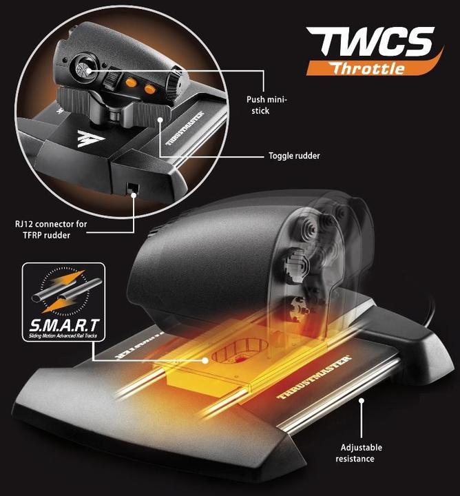 Produktbild Thrustmaster T.16000M FCS Flight Pack (PC)