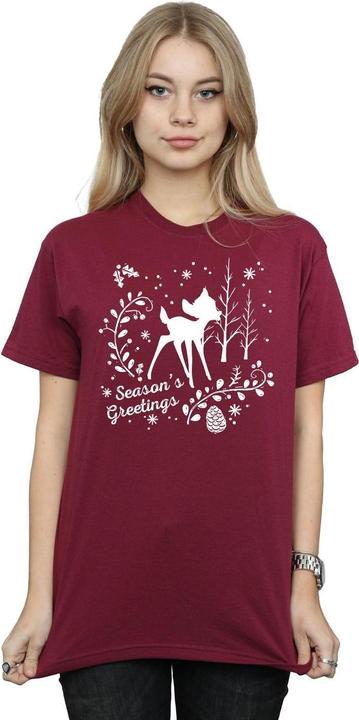 Disney Bambi Christmas Greetings TShirt (L)