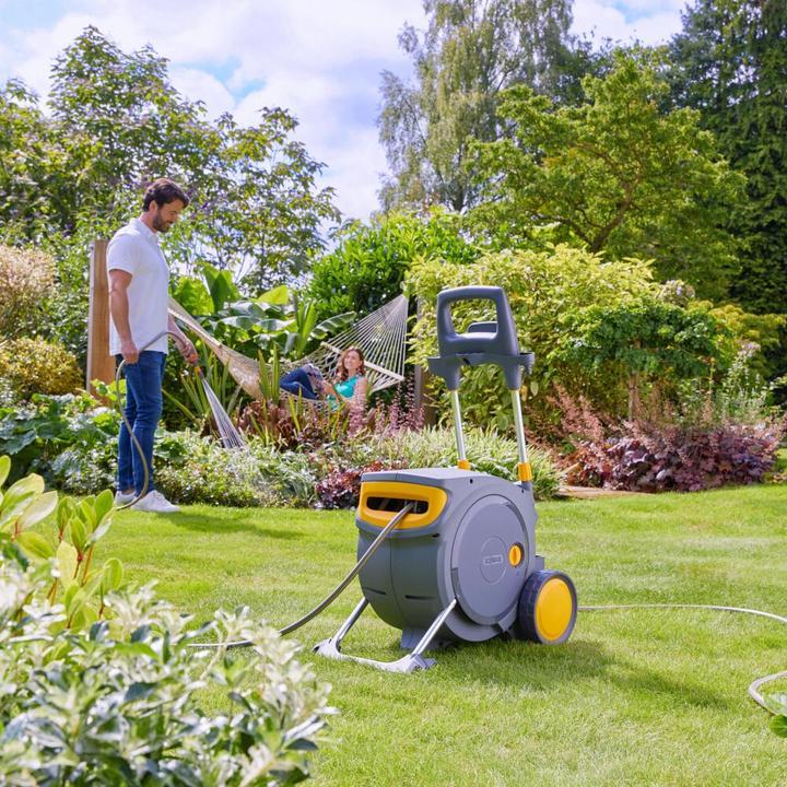 Actual product image Hozelock Auto Reel Mobile 100-100-488 35 m 1 pc. Garden hose reel (35 m)
