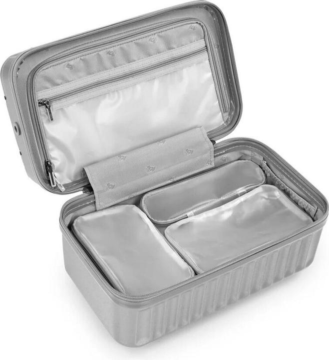 Produktbild Heys Luxe Beauty Case -kantolaukku, hopea