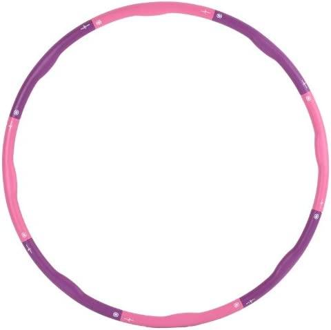 Produktbild Hoopomania Hula Hoop Reifen mit Schaumstoff 1,2kg pink violett