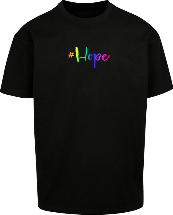 Merchcode Hope Rainbow Heavy Oversized Tee - 113657
