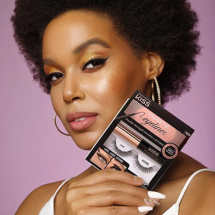Produktbild KISS Magnetic Eyeliner & Lash Kit (Künstliche Wimpern)