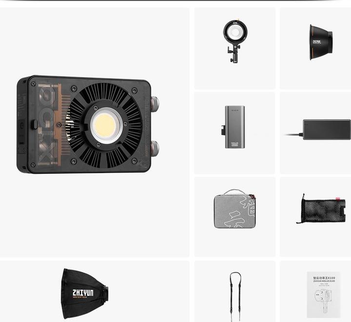 Image du produit Zhiyun Molus X100 Pro (Lumière vidéo)
