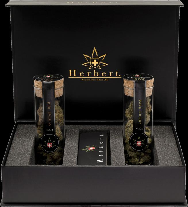 Actual product image Herbert. Premium CBD Box (8.40 g, Indoor)
