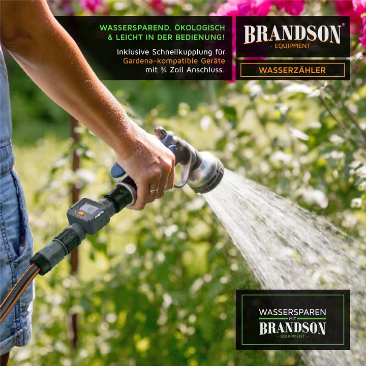 Actual product image Brandson Digital water meter (Water timer)