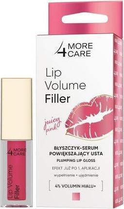 Produktbild Oceanic MORE4CARE Lip Volume Filler błyszczyk-serum powiększający usta Juicy Pink 4,8g