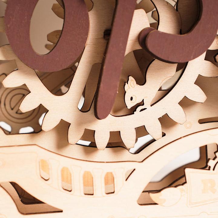 Image du produit Robotime Bausatz Open Closed Schild, Modell Art: Dekoration