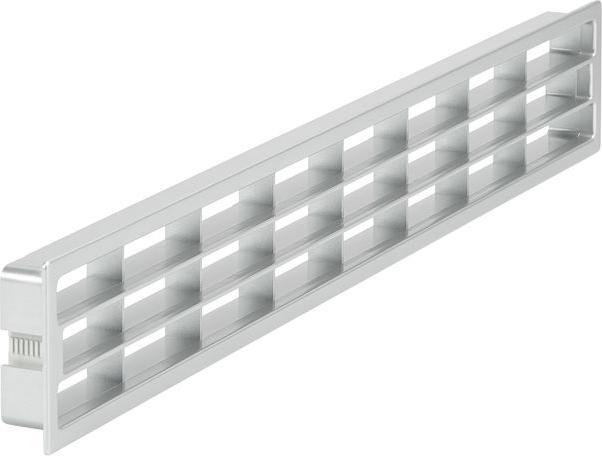 PHB Lüftungsgitter für Küchen 458x66x20mm Kunststoff