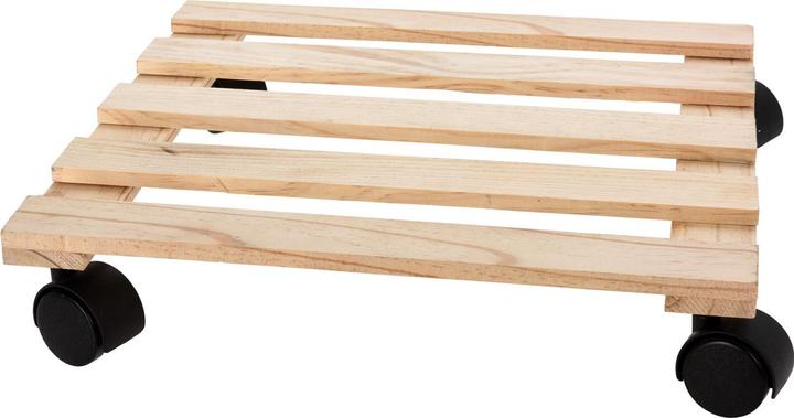 Produktbild Natura Punto Pflanzen-Rollwagen, quadratisch, Tannenholz